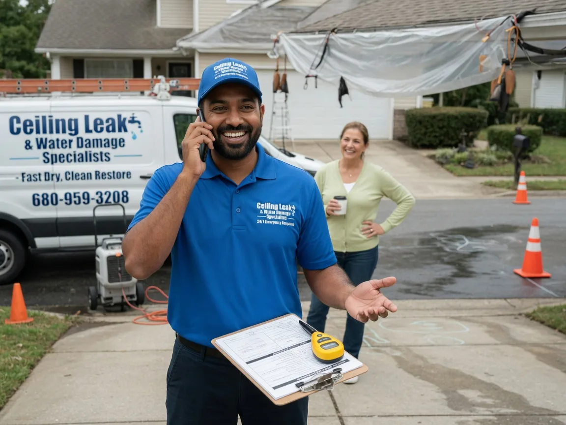 Ceiling Leak Cleanup Brooklet, GA FAQs